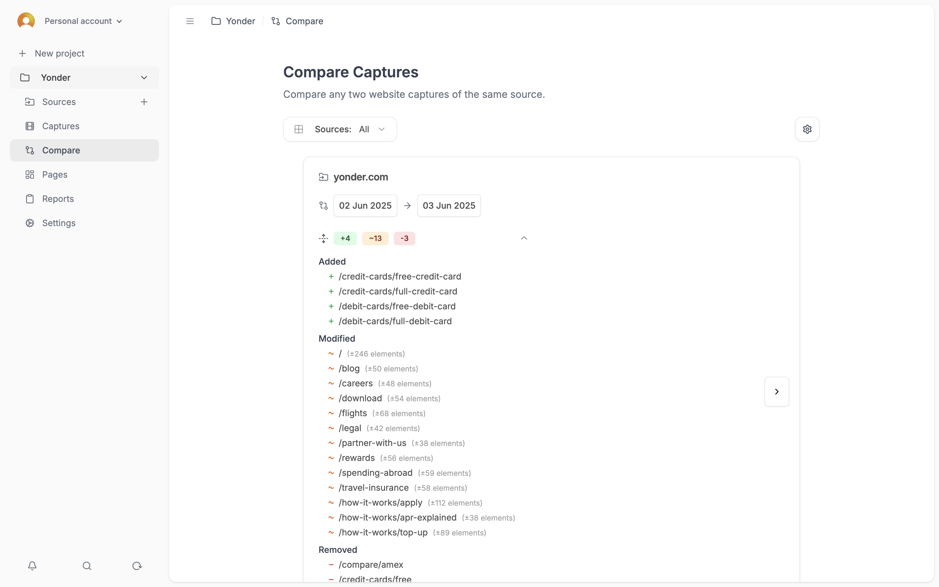Change Detection